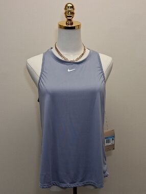 Nike Dri-FIT Blue Racerback Tank Top Size Medium & Large